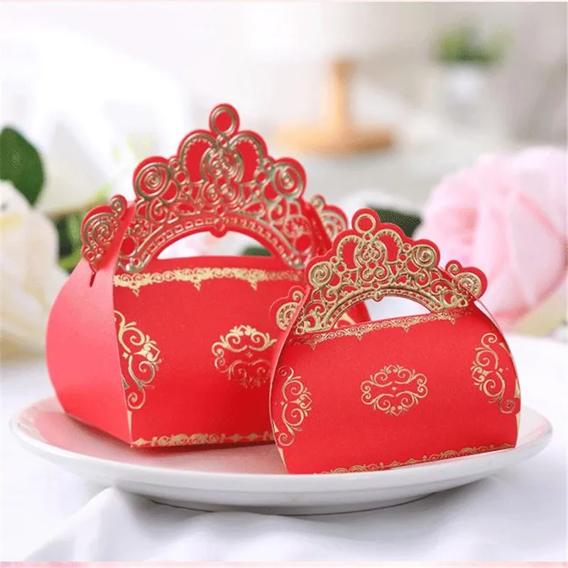 Wedding Supplies European Indian Style Creative Portable Packaging Shake Box Royal Gift Box