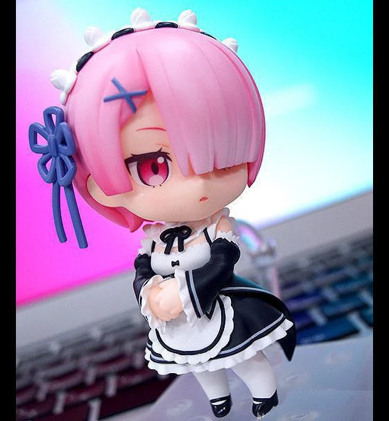 Бесплатная доставка милые 4 &quotNendoroid Re: Zero kara Hajimeru Isekai Seikatsu Rem в коробке 10 см ПВХ