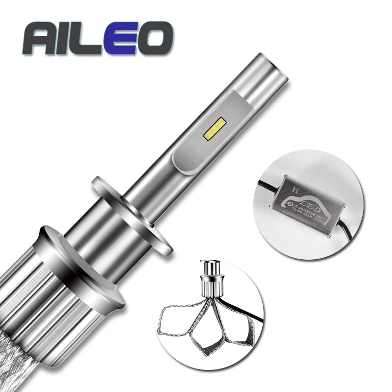 Aileo авто фары светодиодный H4 светодиодный H7 h8 h9 h11 h1 h13 h3 9004 9005 9006 9007 9012 D2S hb3 110 Вт 12000lm 6500 к автомобильной лампы Противотуманные фары