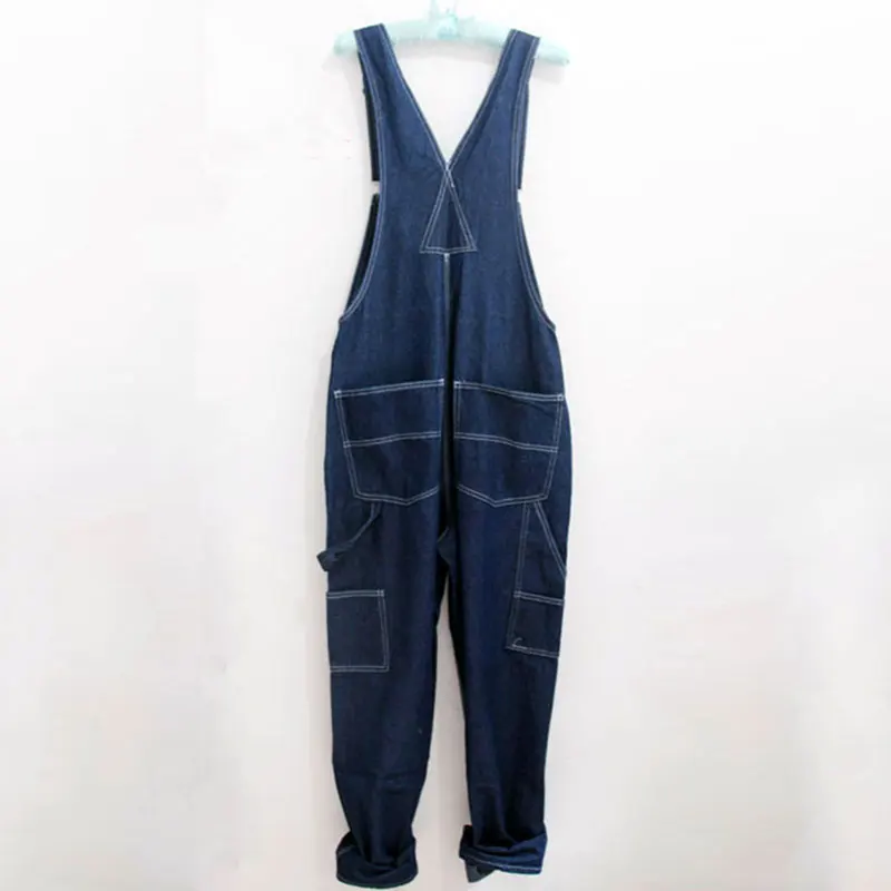2020 мужские Modis размера плюс комбинезоны больших размеров огромный джинсовый