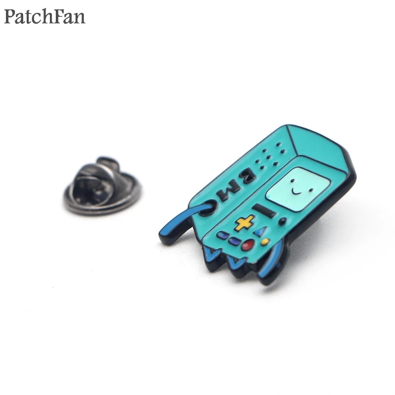 A0472 Patchfan Adventure Time модные популярные забавные очаровательные милые Мультяшные булавки для детей, мужчин, женщин, броши, аксессуары для одежды, ювелирные изделия, значки