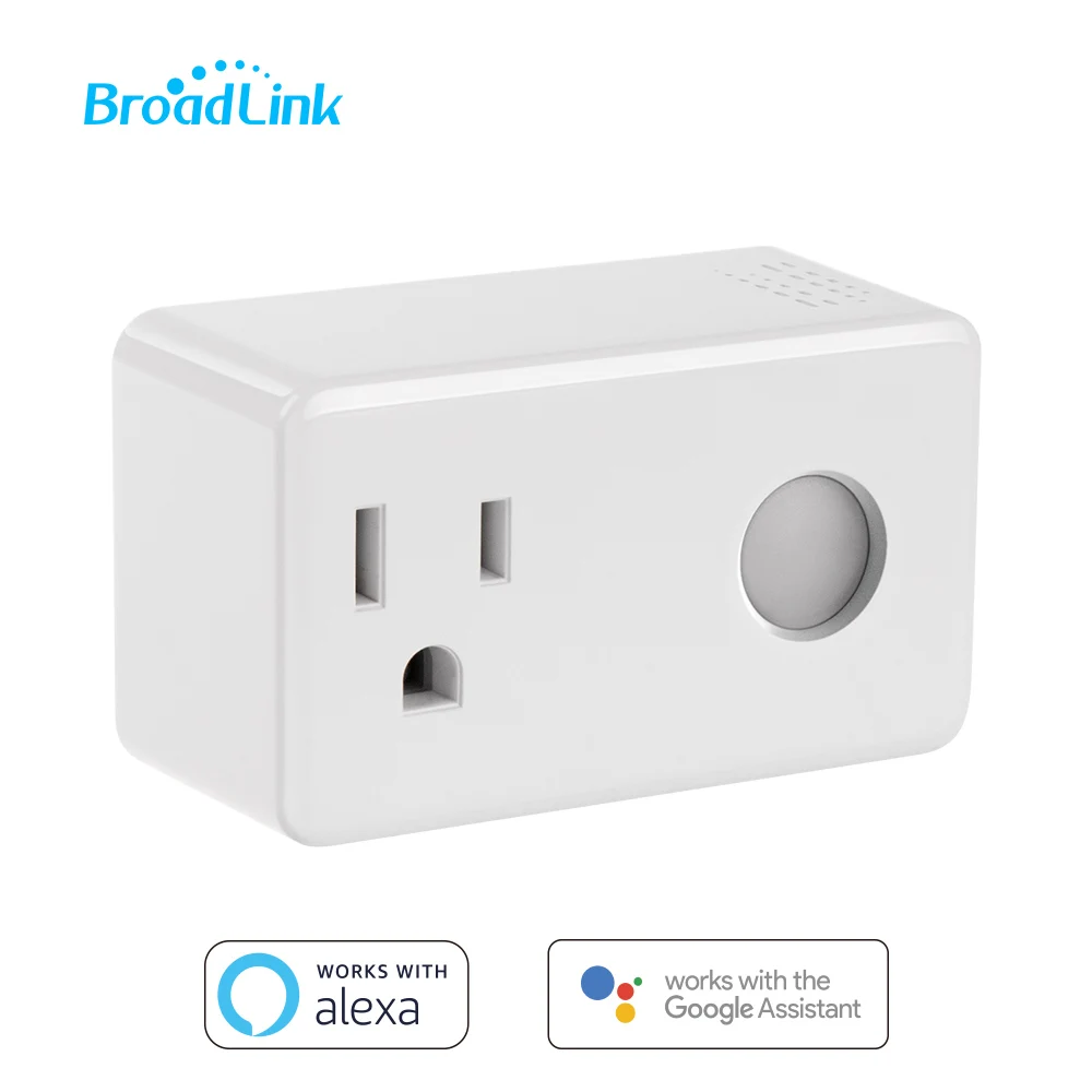 Беспроводная розетка с таймером Broadlink SP3 SP3S EU US Plug монитором энергии IFTTT Голосовое