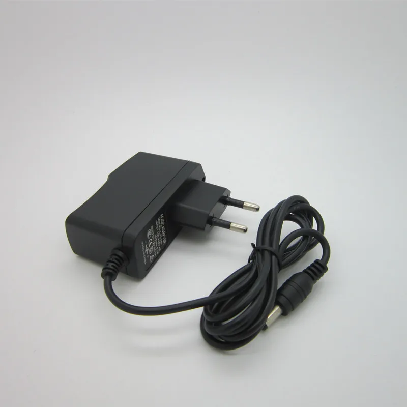 5 шт. AC DC адаптер DC 12 В 1A AC 100-240 В адаптер конвертер, 12V1A зарядное устройство источник питания ЕС вилка черный