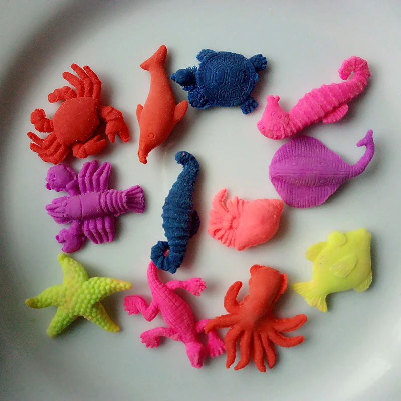 18 шт./лот интересные шарики для воды бабочки/Морские животные/Динозавр/череп в