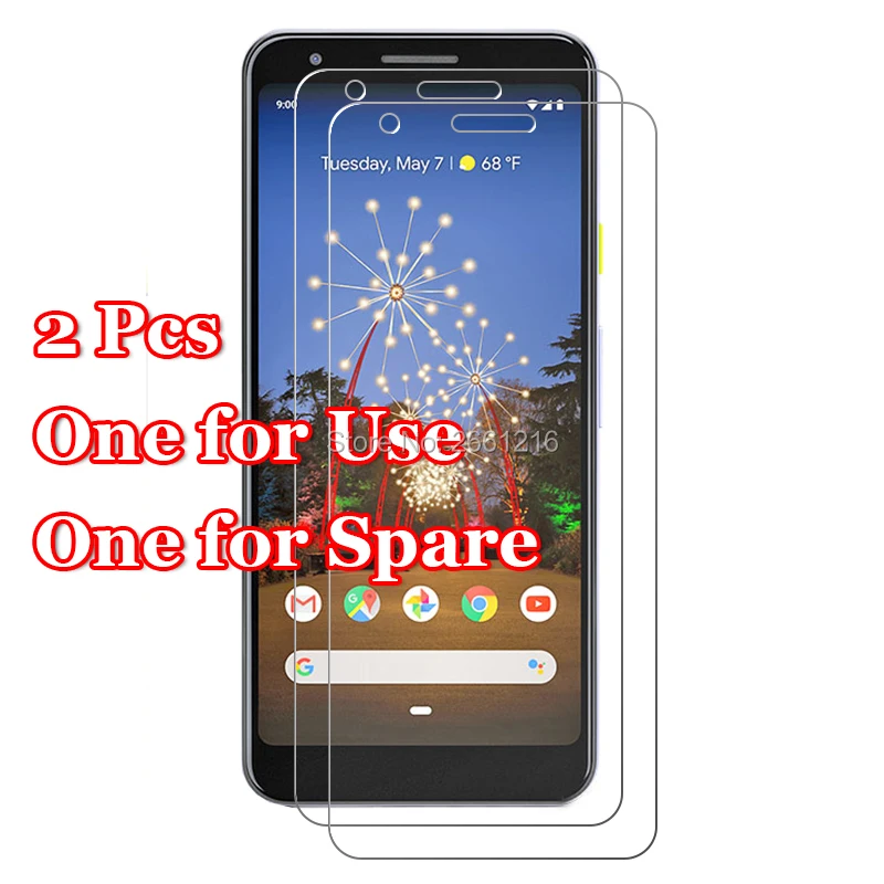 2 Pcs/Lot For Google Pixel3A 5.6&quot Tempered Glass 9H 2.5D Premium Screen Protector Film Guard Shield Pixel 3A XL 6.0&quot | Мобильные