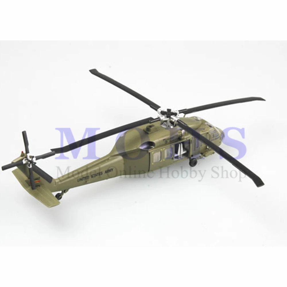 EASYMODEL Масштаб Модель 37016 1/72 масштаб UH-60 собранная модель вертолета Готовая модель UH-60 Полночь синий 101 в воздухе