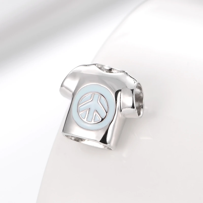 Новая коллекция Спорт Стиль высокое качество 925 натуральная серебряный узор мира