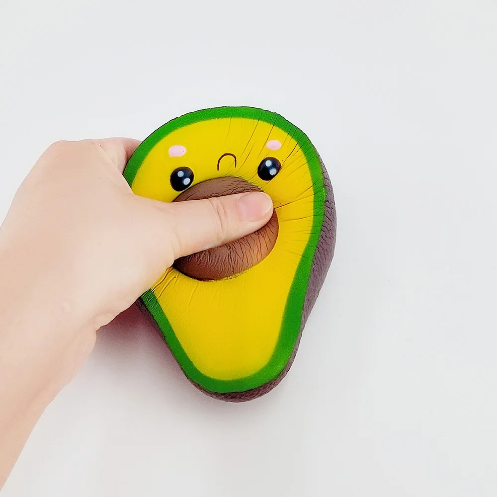 2019 большая мягкая игрушка авокадо сжимаемая медленно восстанавливающая форму