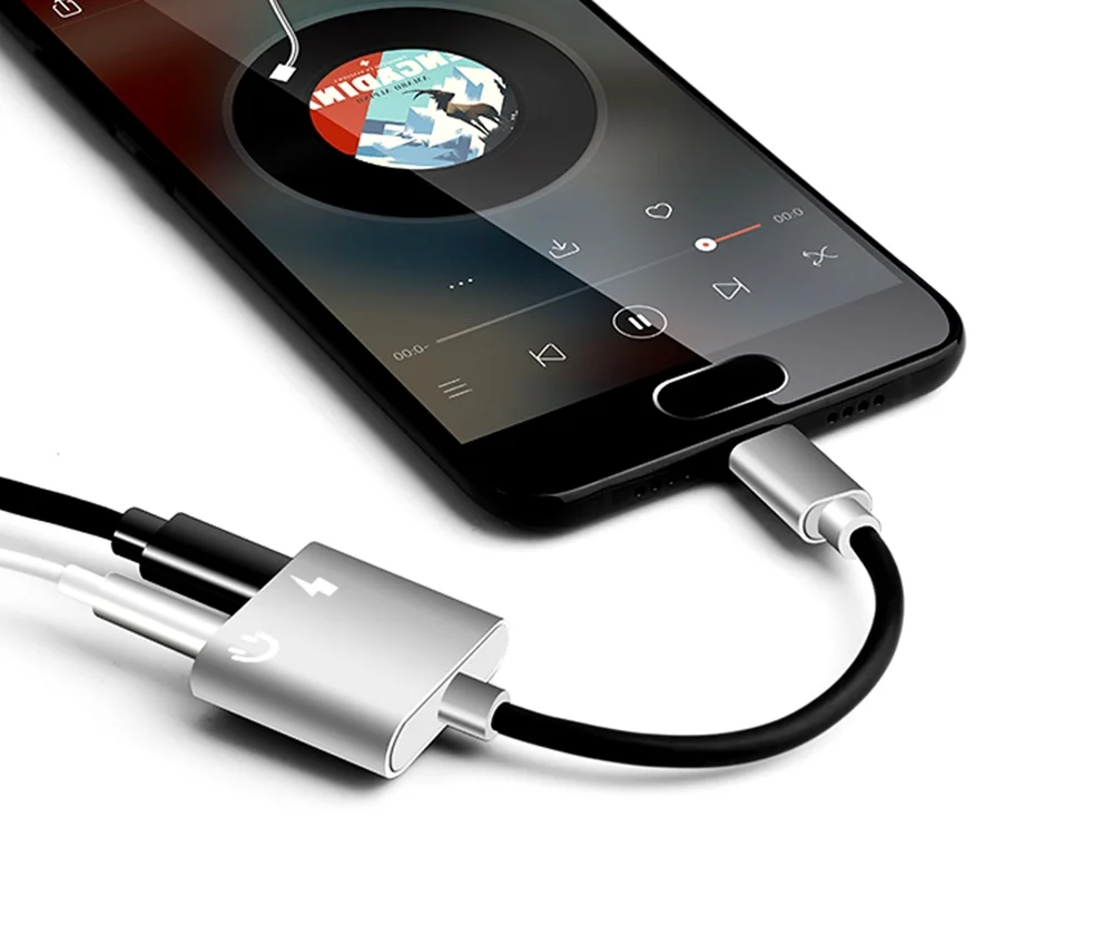 Адаптер Tongdaytech 2 в 1 адаптер типа C Aux аудио кабель зарядный USB Type 3 5 мм разъем для Xiaomi