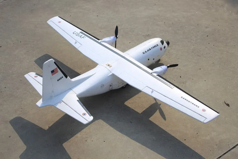 Новое поступление C-160 Cargotrans Твин Геркулес 1120 мм размах крыльев EPOS Warbird транспорт RC самолет комплект для детей Детские игрушки Подарки