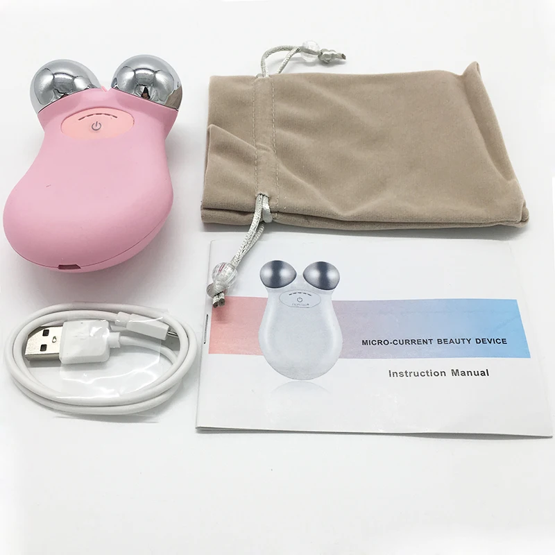 Новый мини микротоковый прибор для удаления морщин лица ролик Красота Массажер