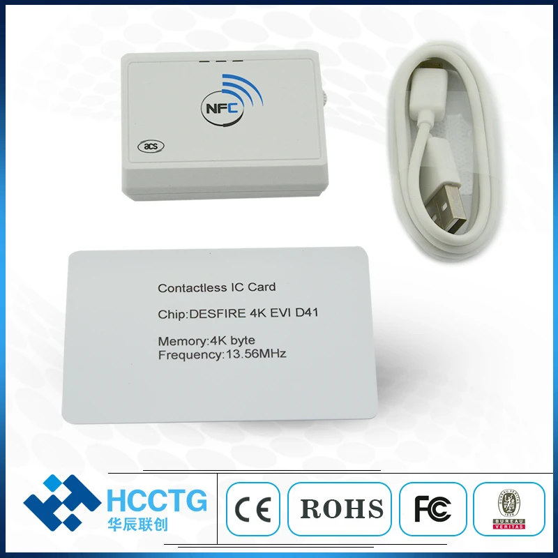 ISO-14443 бесконтактная рчид Android Bluetooth читатель смарт-карта ACR1311U-N2