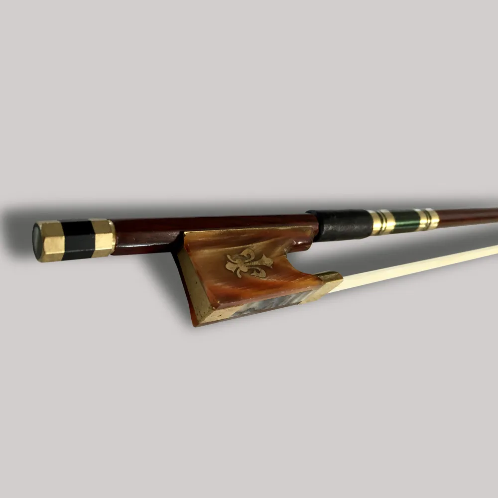 Тонкий лук для скрипки из бразильского дерева TONGLING 4/4 Ox Horn Frog детали резная