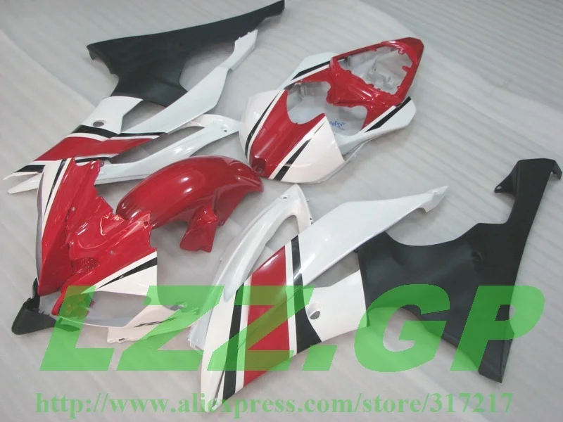 

Injection White red black fairing kits for R6 Yamaha YZF-R6 08-09 YZF R6 08 09 YZF 600 R6 2008 2009 motorcycyle fairing parts