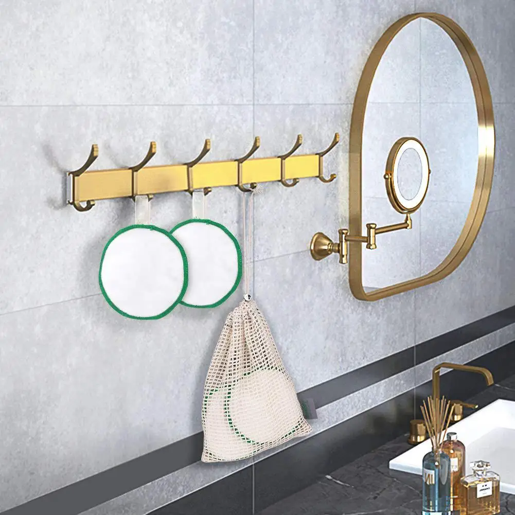 Новые моющиеся ватные диски многоразовые подушечки для удаления макияжа чистки