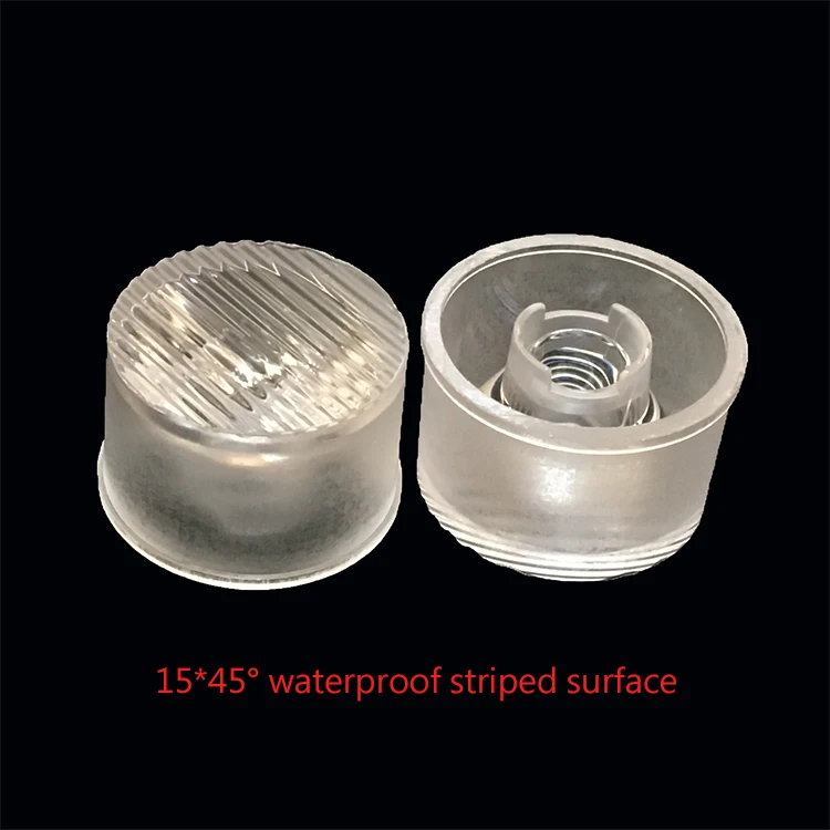 

Diameter 21.8mm waterproof striped Surface waterproof PC LENSES
