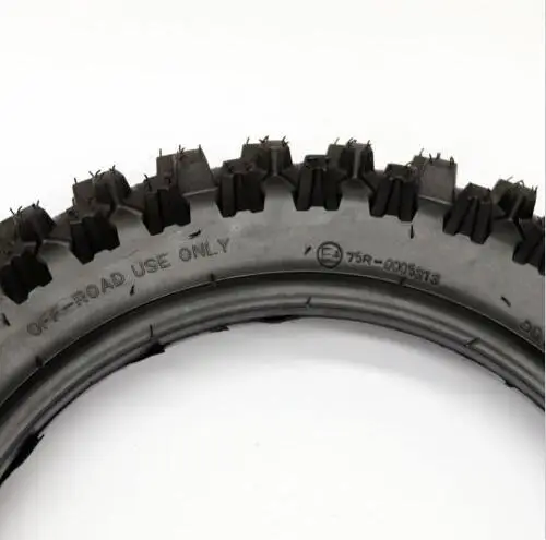Задняя шина TDPRO 80/100 12 дюймов Knobby + внутренняя резиновая трубка в комплекте 3 00