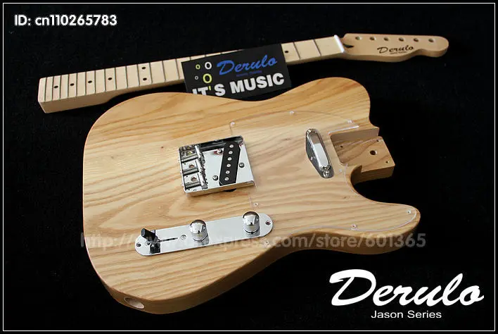 DIY электрогитара комплект болт-на твердый Американский пепельный корпус MX-777 |