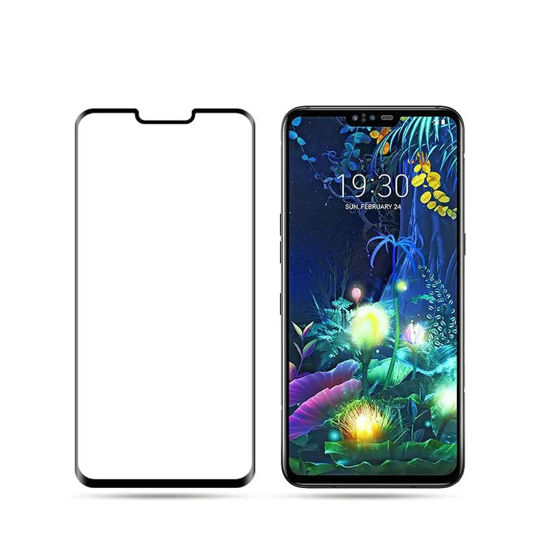 3D 9H изогнутый край закаленное стекло протектор экрана для LG V50 ThinQ 5G LM V500N V40 V405QA V405TA