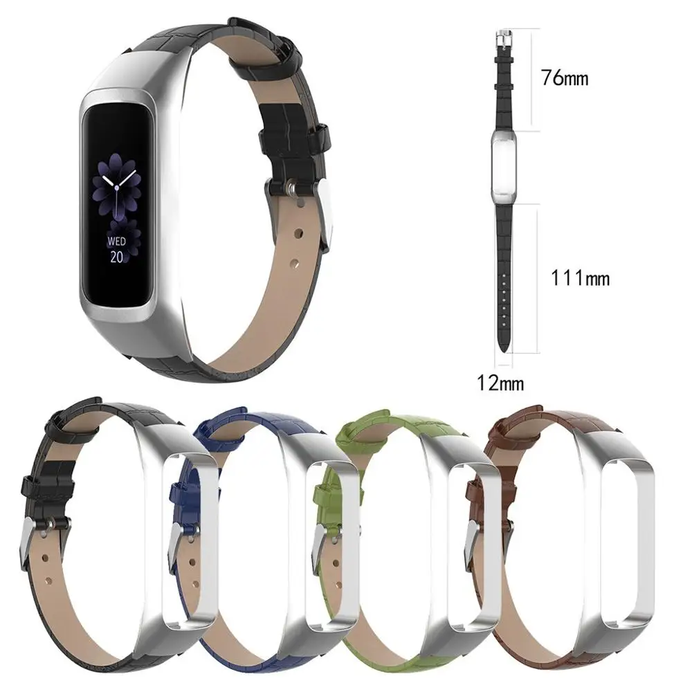 Сменный металлический браслет на запястье для Samsung Galaxy fit e SM R375 тонкий ремешок