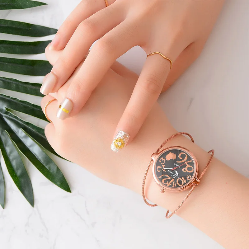 TIke Toker Bohemian Style Luxury Brand Quartz Watch Women Bracelet Ladies Casual Dress Steel band Clock Female Girls Trending | Наручные