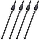 8 шт., сталь металлический приводной вал 89,5 мм Dogbones 08029 и заглушка, ось колеса 02033 для RC Redcat Volcano Epx HSP 110 BRONTOSAURUS 94111