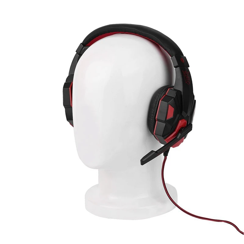 ITSYH 3 5 мм Surround игровая стереогарнитура с микрофоном для PC Красный цвет XP S
