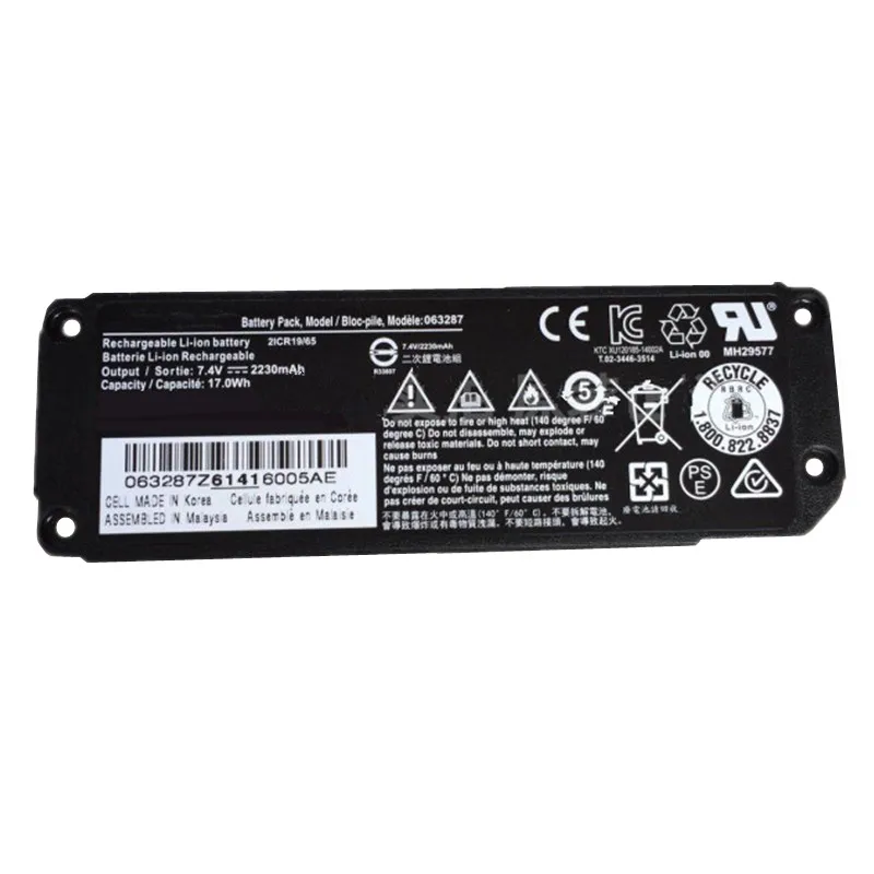 7XINbox 7,4 V 17Wh 2230 мА/ч, 061384 061385 061386 063404 063287 Батарея для SoundLink Mini Bluetooth Динамик один mini1 Батарея