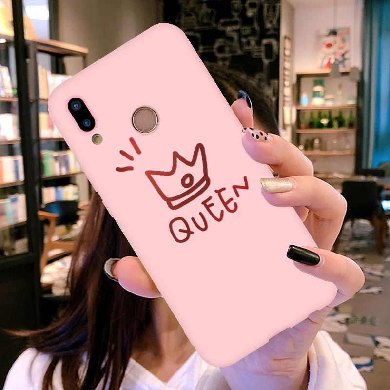 Простой queen чехол с рисунком в армейском стиле для huawei P20 P30 P8 P9 P10 Pro Lite P Smart Y5 Y6 Y7 Prime Y6 Y9 Pro чехлы - Цвет: sgqueen