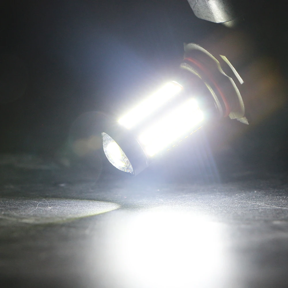 2шт 9 28 в 9005 9006 4014 106 SMD авто H4 H7 H11 P13W светодиодные лампы передние поворотные сигналы