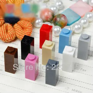 &iexcl;Env&iacute;o gratis! 100 Uds. * ladrillos 1X1X2 * ladrillos para iluminar bloque DIY, compatibles con part&iacute;culas de ensamblaje-0