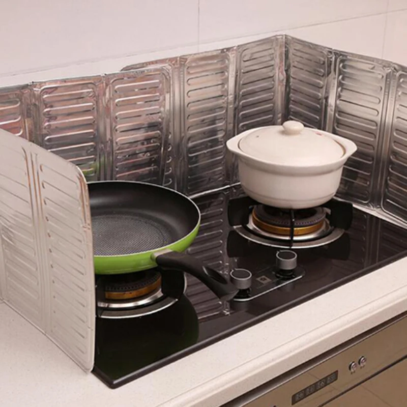 Съемное приготовление пищи Жарка нефтяной газ барьер плита теплоизоляция анти