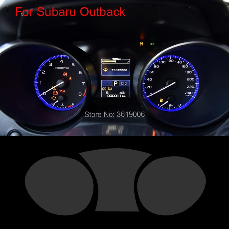 Защитная пленка TOMMIA для Subaru outback 15 19 HD 4H приборной панели автомобильная наклейка с