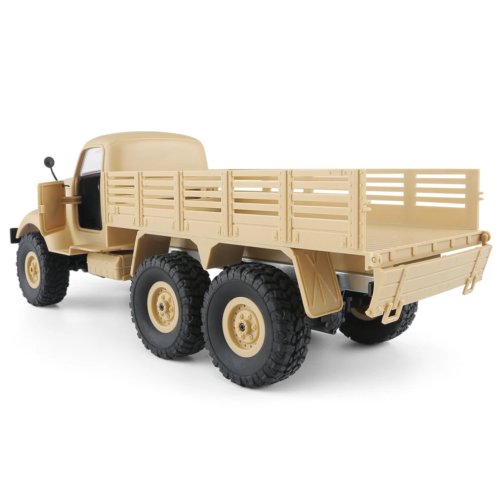 JJR/C Радиоуправляемый автомобиль Q60 1:16 2 4G 6WD внедорожник гусеничный военный
