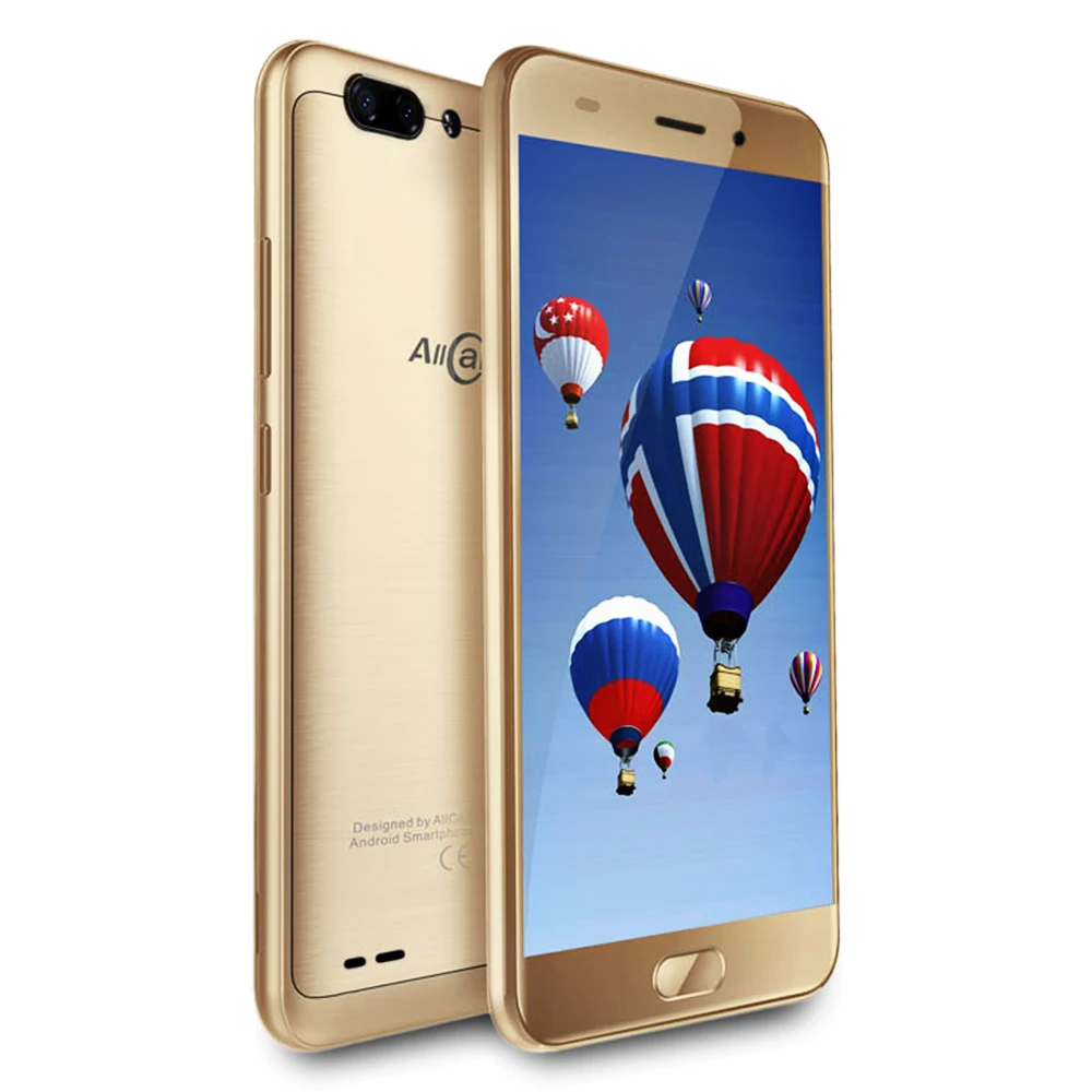 AllCall Atom 4G Смартфон 5,2 дюйма Android 7,0 MTK6737 Quad Core 1,3 ГГц 2 ГБ ОЗУ 16 ГБ ПЗУ 2,0 МП + 8,0 МП Двойные задние камеры