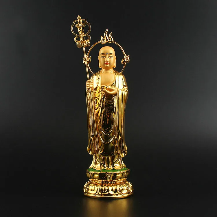 Тибетский Бодхисаттва статуя Будды водное стекло тибетский король
