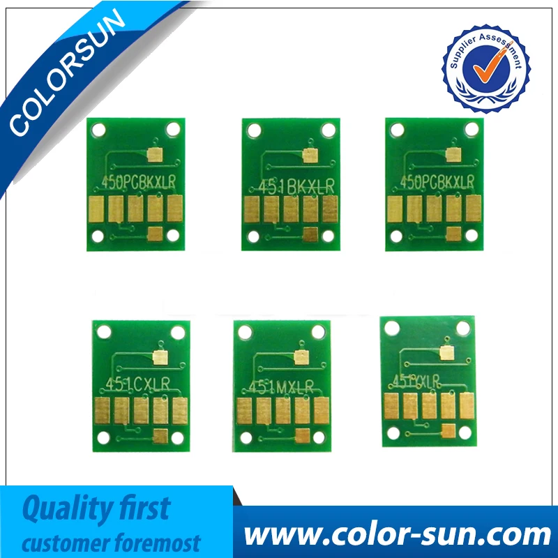 Автомобильные чипы для Canon PIXMA ip7280 MG5480 IX6880 MG5680 MG6380 MG7180 MG7580 6 цветов | Компьютеры и