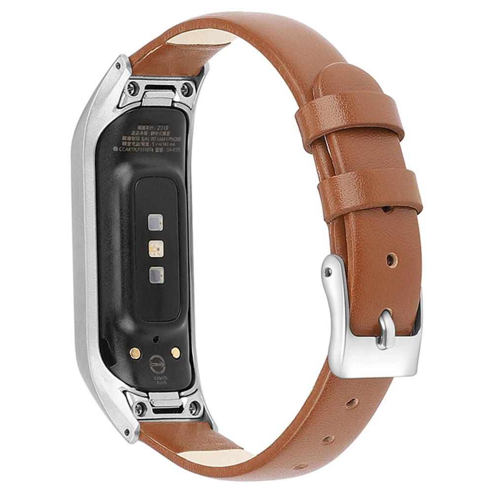 Ремешок из натуральной кожи для Samsung Galaxy Watch Fit e сменный спортивный браслет смарт