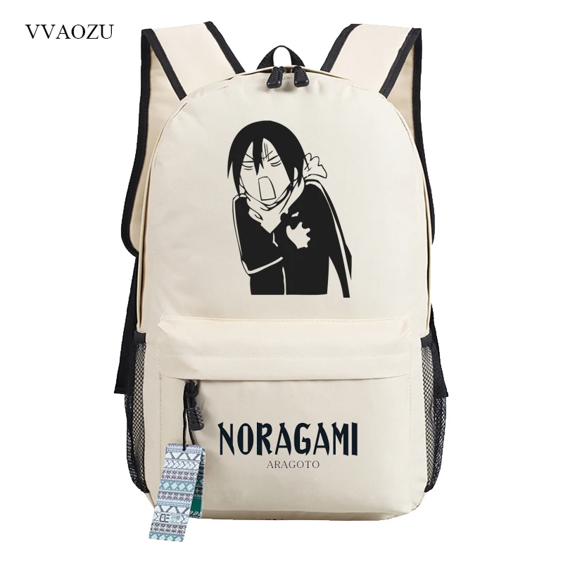Рюкзак Noragami ARAGOTO винтажный холщовый школьный ранец дорожные сумки на плечо