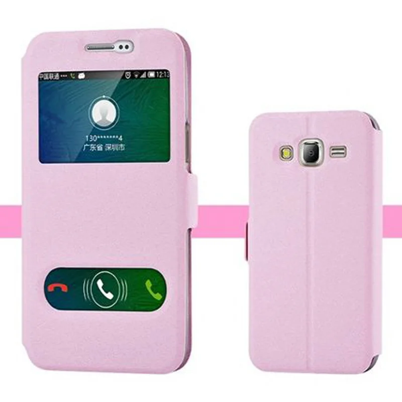 Кожаная подставка из ТПУ флип-чехол для samsung Galaxy j5 J500 J5008 SM-J500F чехол для телефона в виде ракушки чехол с окошком для samsung j5