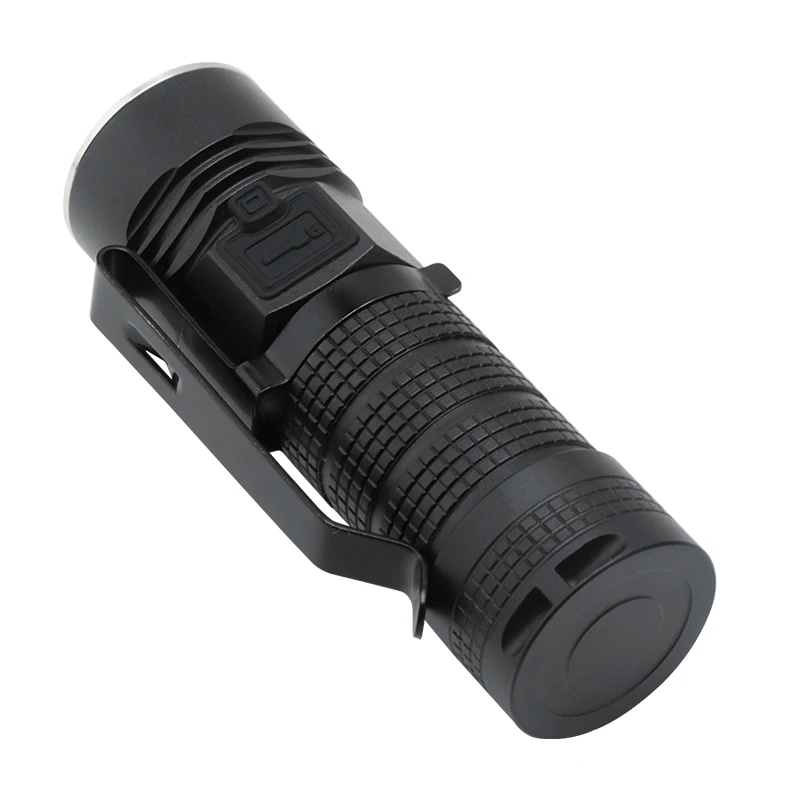 Светодиодный мини-фонарик XPL V6 USB Перезаряжаемый фонарь 16340