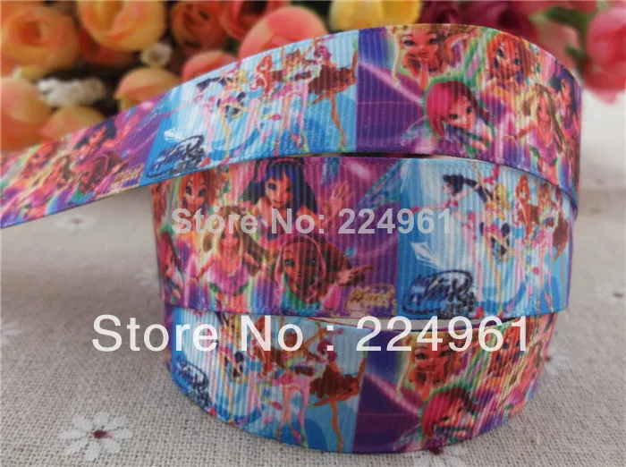 2013 новое прибытие 7/8 &quot(22 мм) принцесса печатных grosgrain ленты мультфильм лента