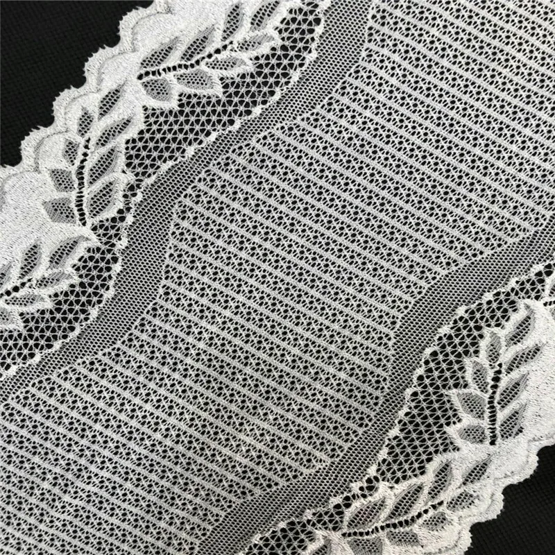 5yards/lot width 17.5cm 2colors presser elastic lace Wedding dress accessories garment fabric | Дом и сад