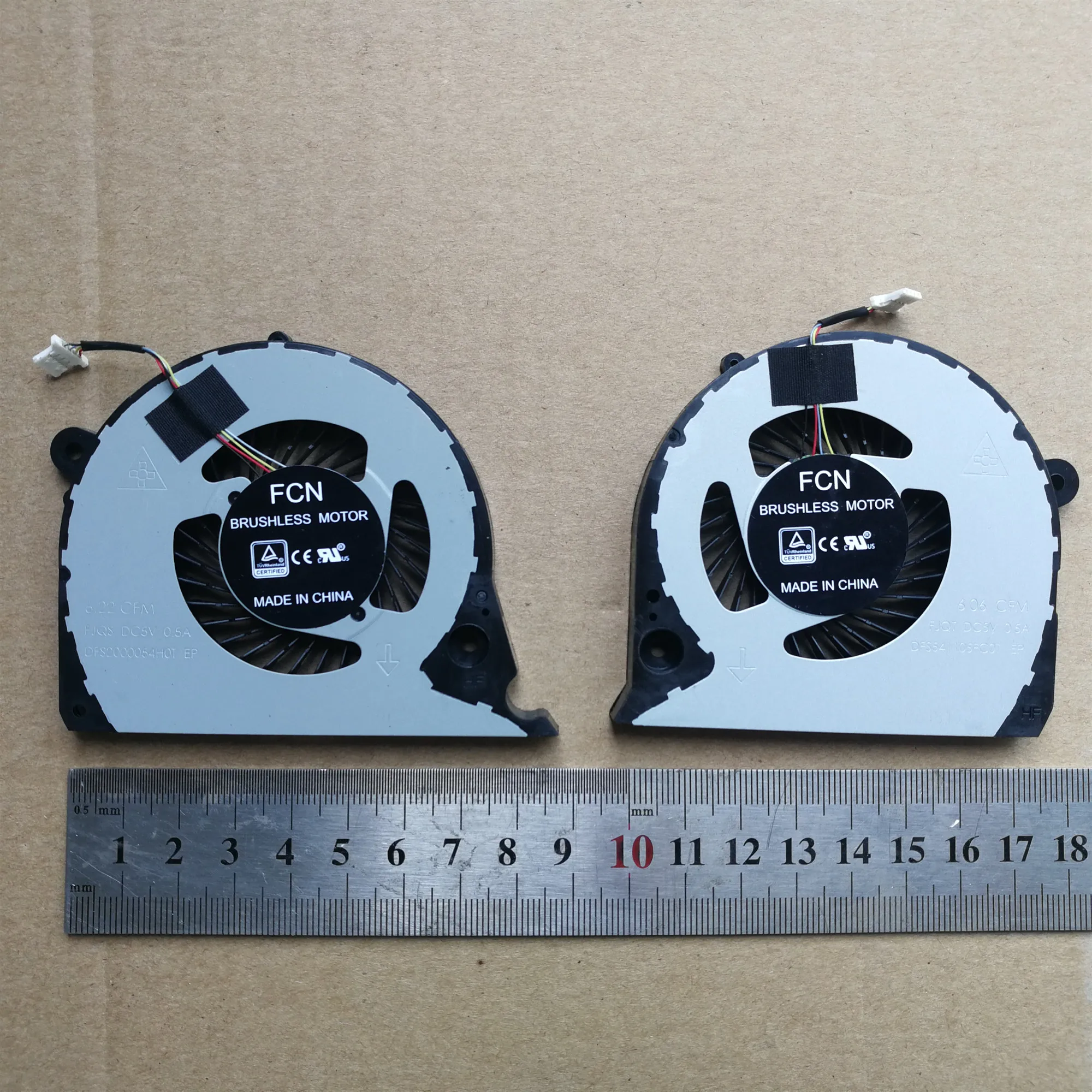 

L&R pair New laptop cpu cooling fan for DELL Inspiron 15 G7 7577 7588 02JJCP