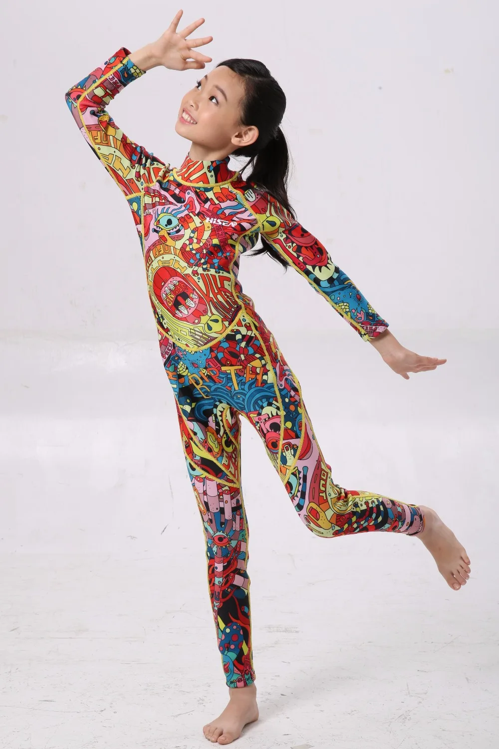 Неопреновые гидрокостюмы 2 5 мм детские купальники костюмы для дайвинга с