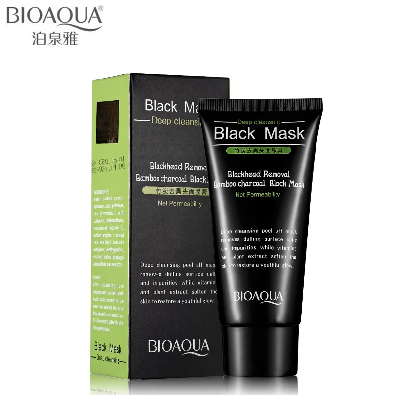 Бренд BIOAQUA маска для ухода за кожей черный Маска глубокое очищение