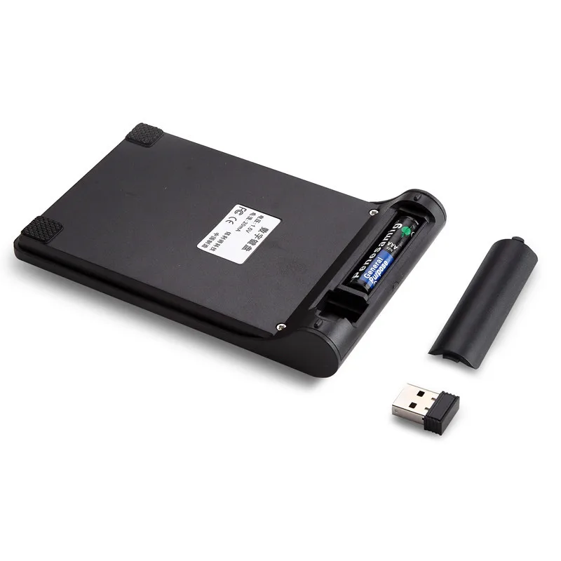 2 4G Беспроводная Ультратонкая цифровая клавиатура 18 клавиш с мини-USB Приемником