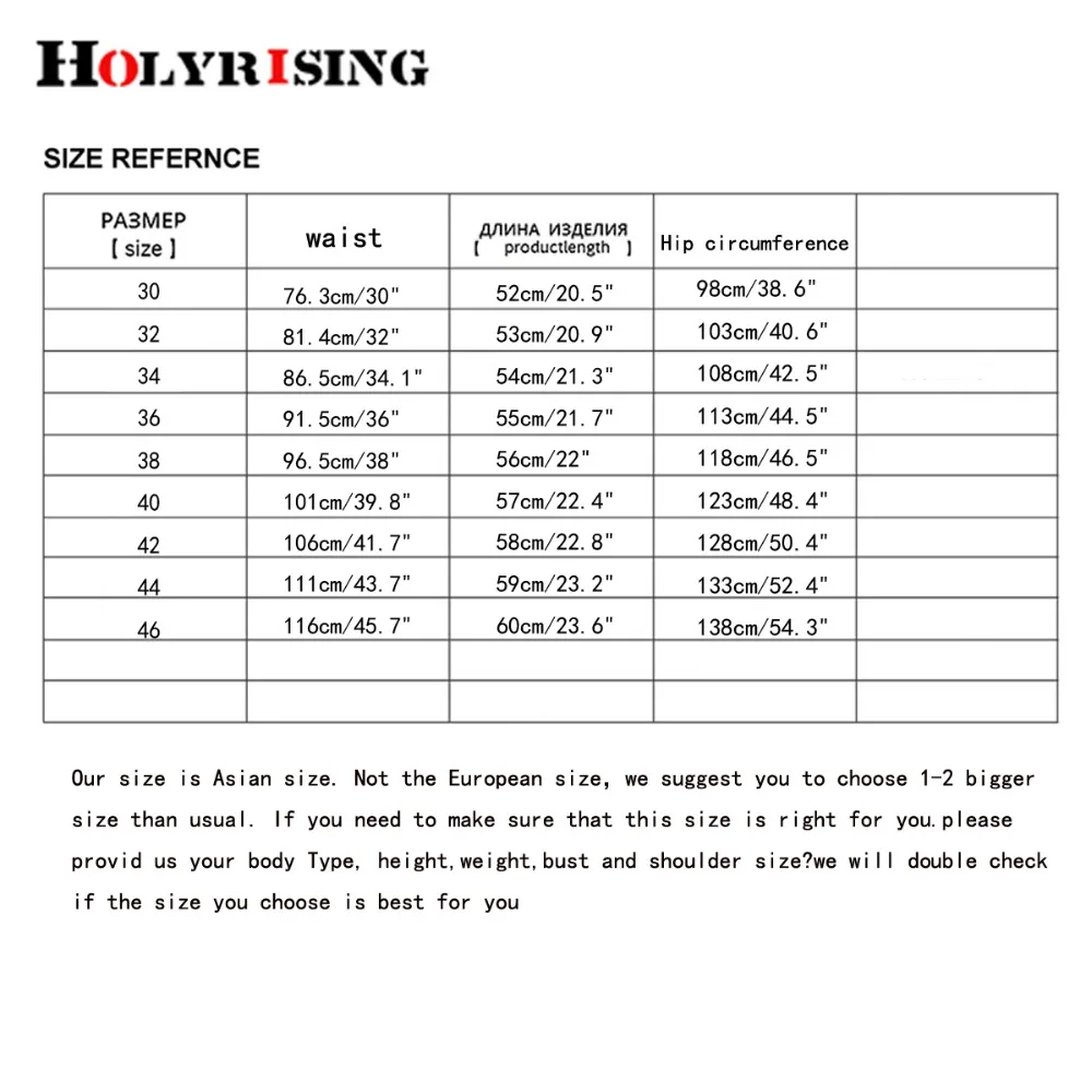 Holyrising/Новые мужские джинсовые шорты повседневные с дырками размеры 30 46 короткие