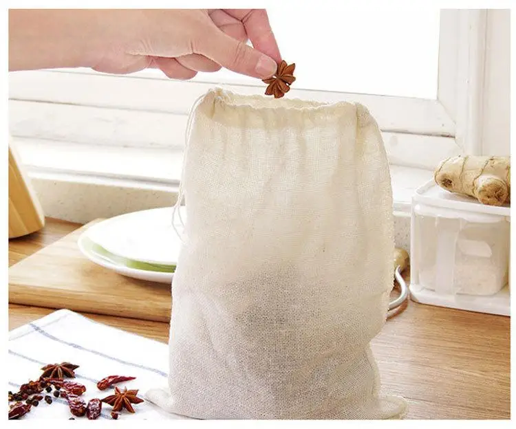 1 шт. многофункциональная льняная хлопковая сетка|tea bag|filter tea bagstea filter bags |
