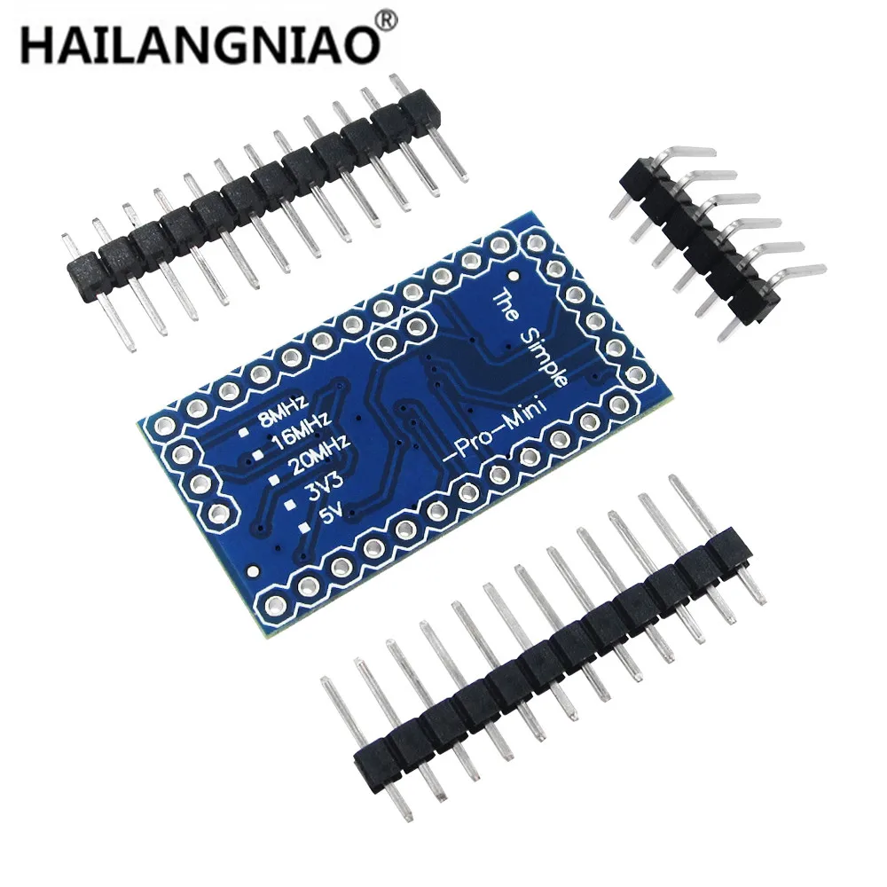 Pro Mini 168/328 Atmega168 5V 16M / ATMEGA328P-MU 328P ATMEGA328 5V/16MHz для Arduino совместимый модуль Nano |